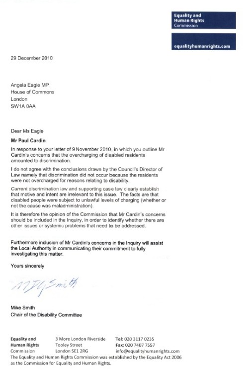 Angela Eagle Mike Smith Disability Discrimination