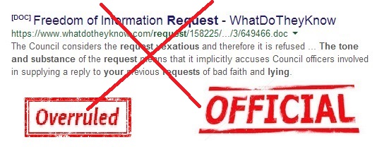 03 07 14 - hattrick vexatious request - overturned