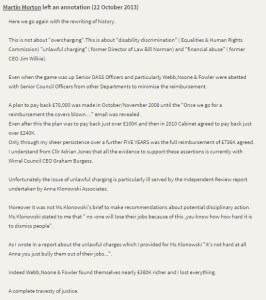 martin morton fowler comment travesty of justice