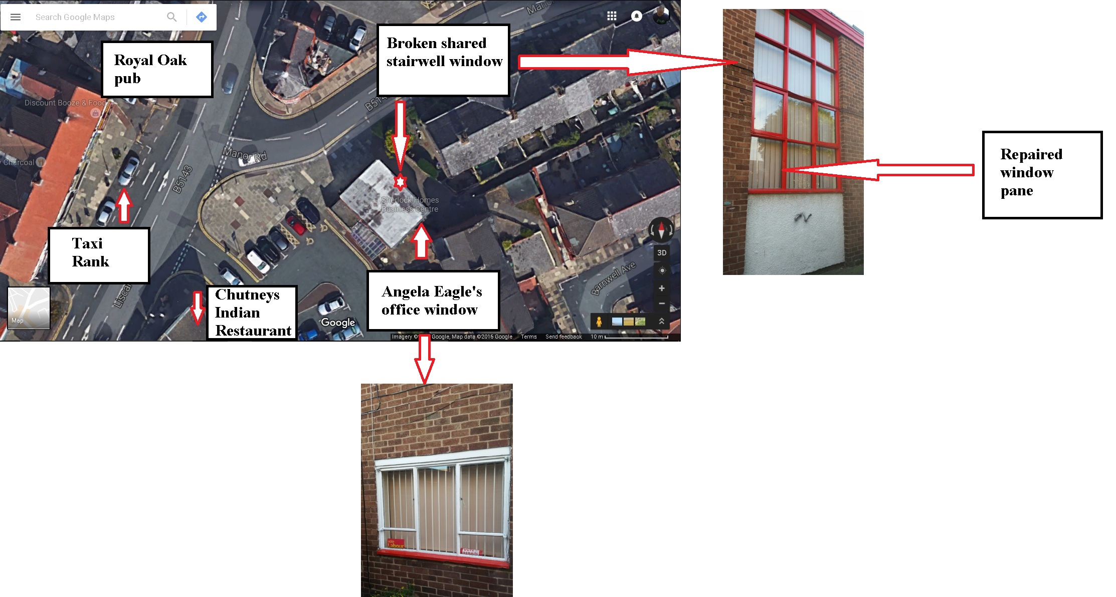 Google Maps map of site