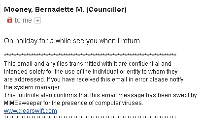 mooney negligent response
