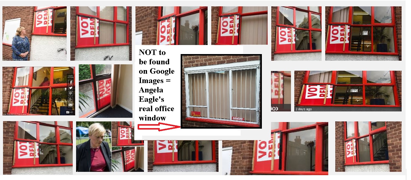 not to be found on google images angela eagles office window