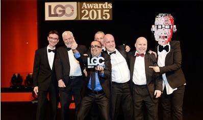 red face at LGC awards