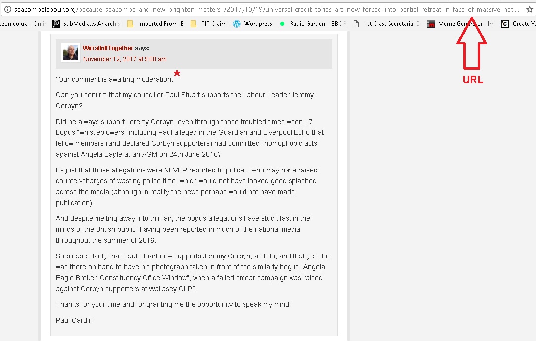 12 11 17 - does paul stuart support jeremy corbyn