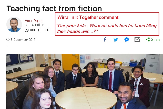 07 12 2017 - BBC amol rajan - brickgate and fakenews