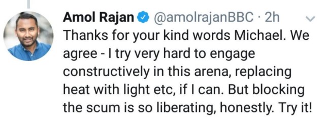 BBC amol rajan offensive tweet 1