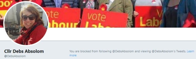 Debs Absolom blocking