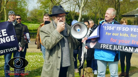 galloway assange address