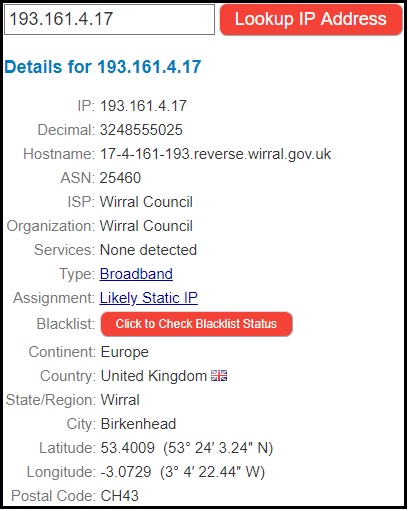 IP address - wirral council prince edward islands 2