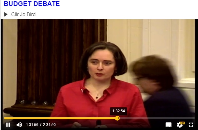 wirral independent councillor mclaughlin walks out during jo birds speech about the holocaust